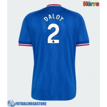 Fotballdrakt Herre Manchester United Diogo Dalot #2 Bortedrakt 2026-27 Kortermet